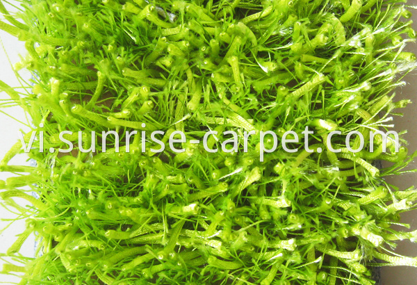 viscose & silk shaggy carpet